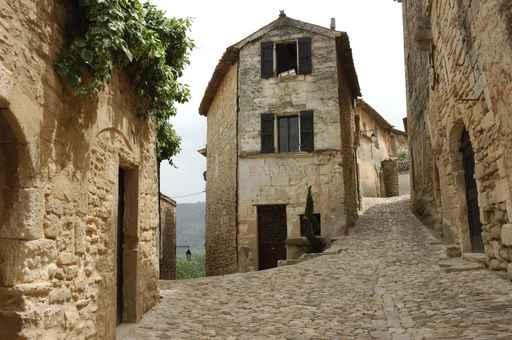 Old French Village Wall Decal