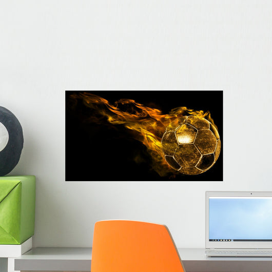 Fiery Ball Wall Decal