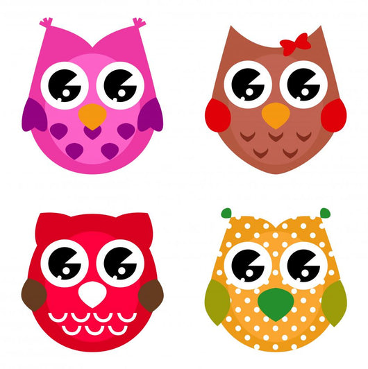 Vector Owls Wall Stickers Wall Decal