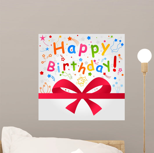 Birthday Wall Decal