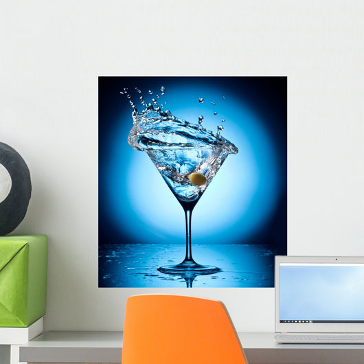 Splash Martini from Flying Wall Decal