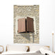 Window with Wooden Shutters Wall Decal