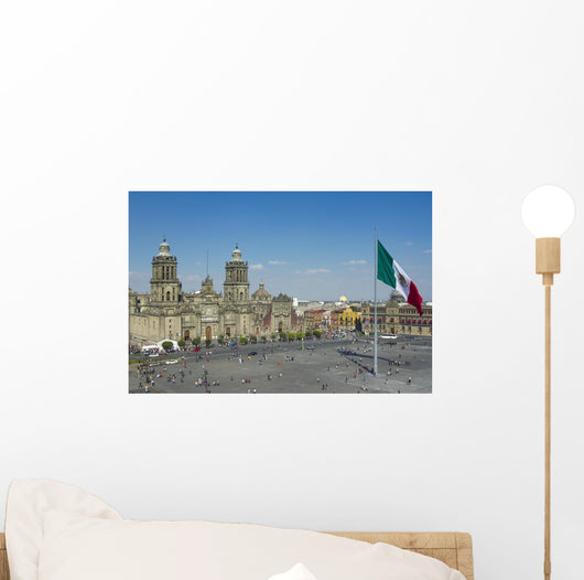 Zocalo Mexico City Wall Decal