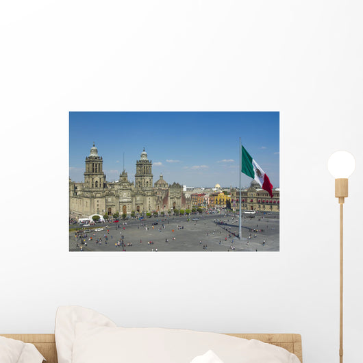 Zocalo Mexico City Wall Decal