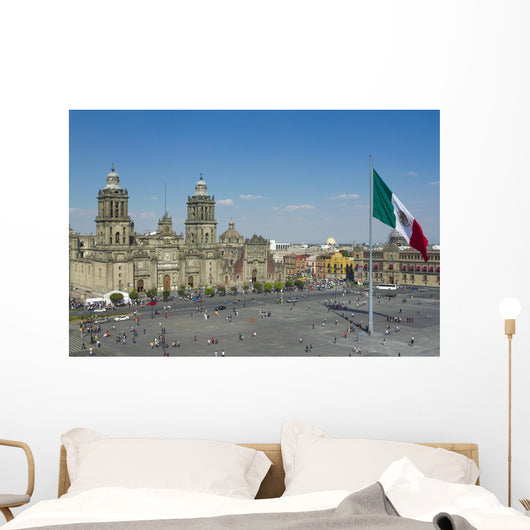 Zocalo Mexico City Wall Decal