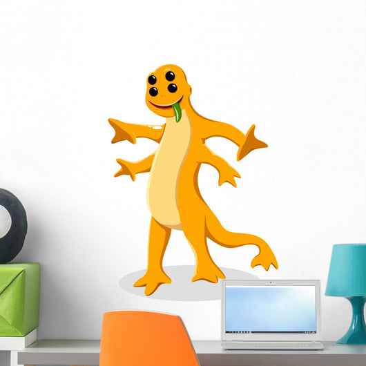 Strange Creature Wall Decal