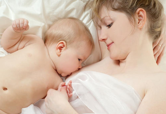 Breastfeeding Laying Down Wall Decal