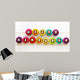Happy Birthday Cupcakes Wall Decal