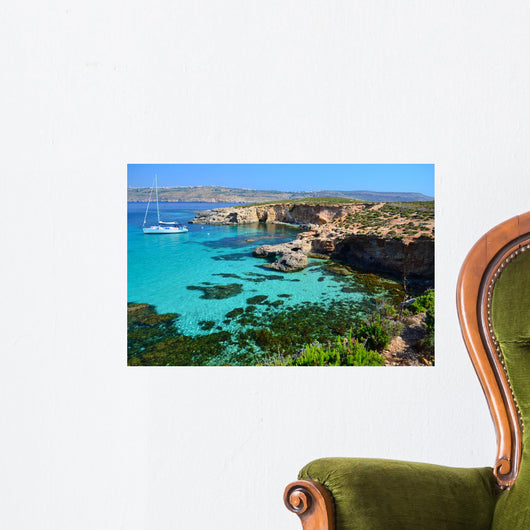 Yacht Comino Wall Decal