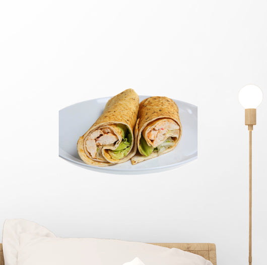 Chicken Wrap Wall Decal