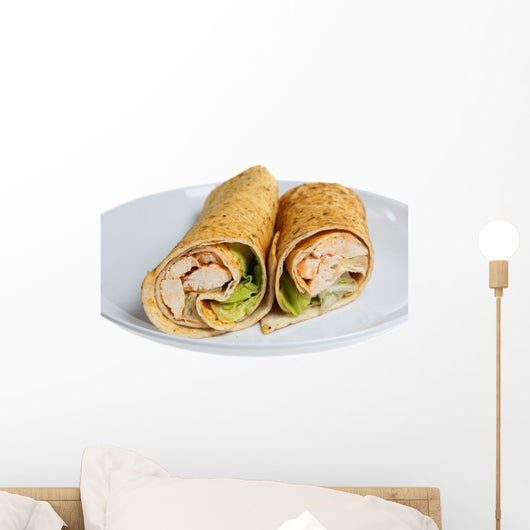 Chicken Wrap Wall Decal