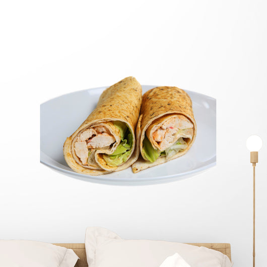 Chicken Wrap Wall Decal