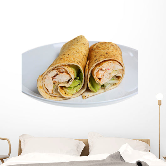 Chicken Wrap Wall Decal