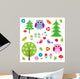 Birds Tress and Owls Wall Decal