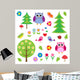 Birds Tress and Owls Wall Decal