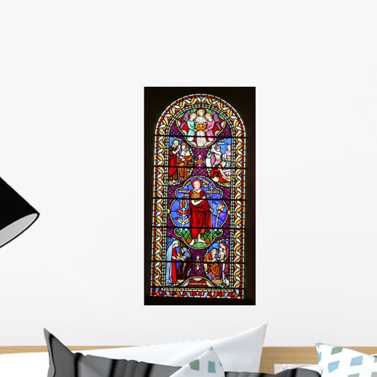 Stained Glass Window 6 Wall Decal