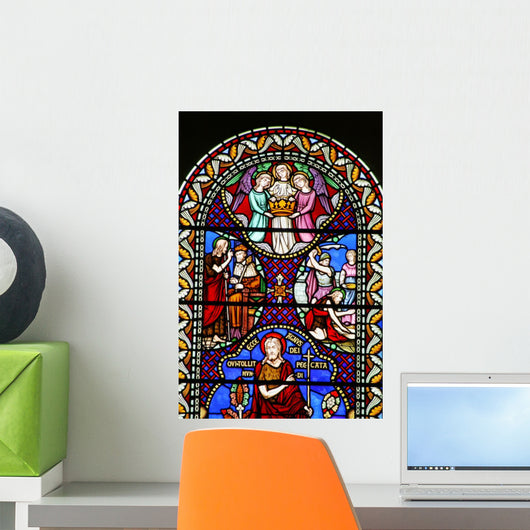 Stained Glass Window 5 Wall Decal