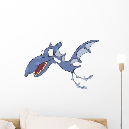 Pterodactyl Cartoon Wall Decal