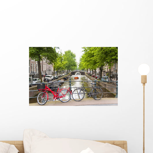 Bicycles Amsterdam Wall Decal
