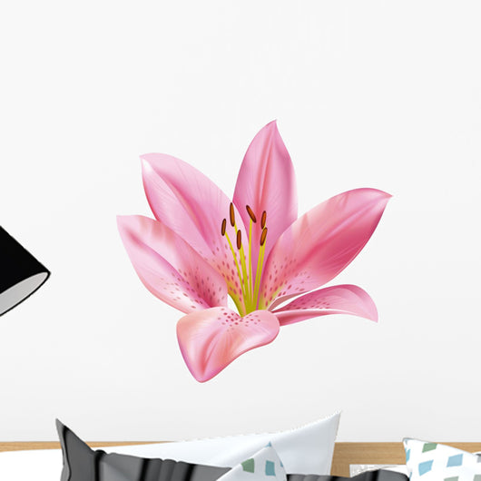 Lily Flower Wall Decal
