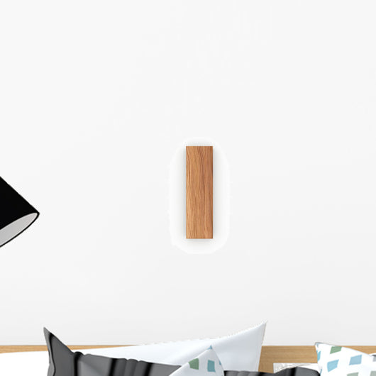 3D Wood Font Character