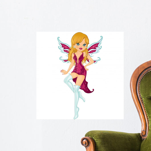 Fairy Fashion Wall Decal