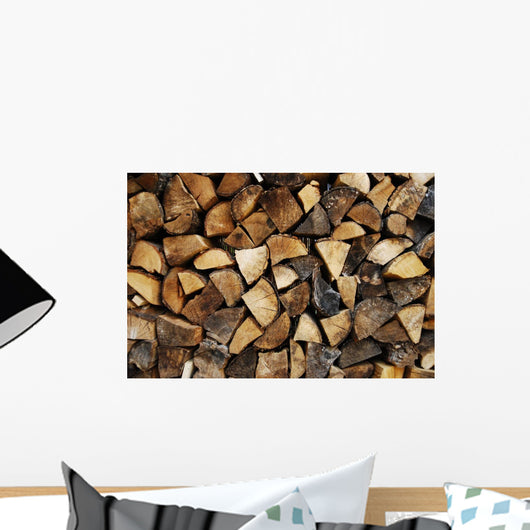 Firewood Fireplace Wood Wall Decal