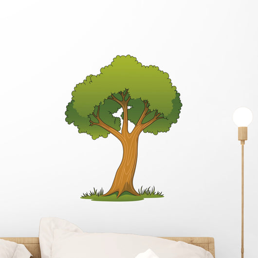 Tree Illustration Wall Decal