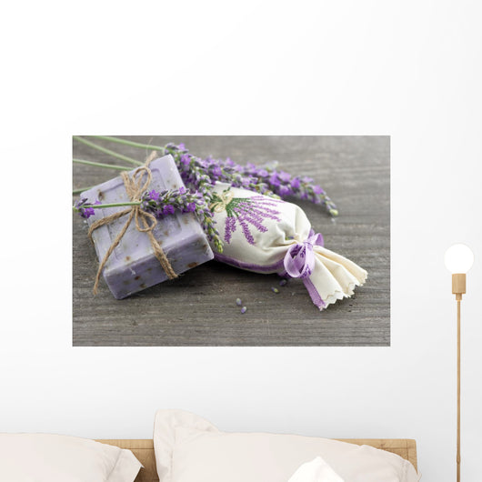 Lavender Soap with Fresh Wall Decal