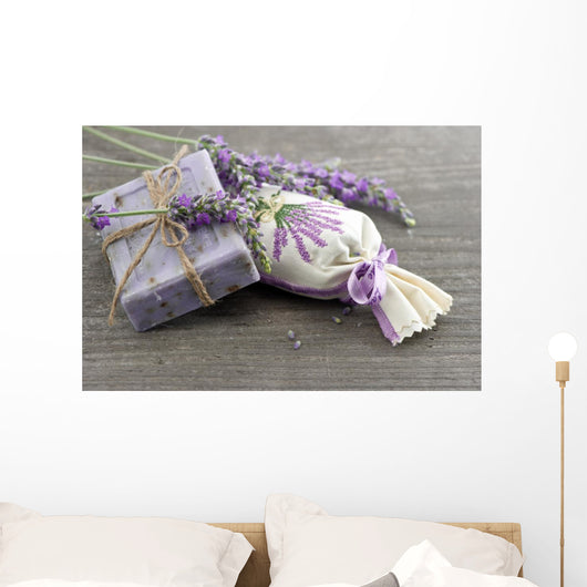 Lavender Soap with Fresh Wall Decal