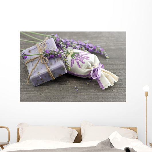 Lavender Soap with Fresh Wall Decal