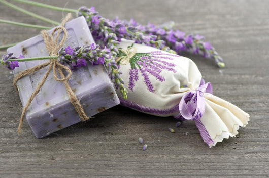 Lavender Soap with Fresh Wall Decal