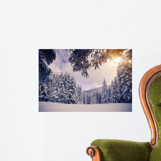 Winter Forest Wall Decal