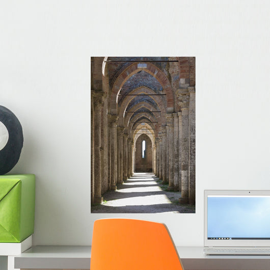 Abbey San Galgano Tuscany Wall Decal