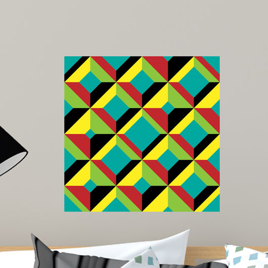 Abstract Seamless Pattern Wall Decal