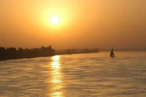 Sailing Sunset Wall Decal