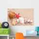 Seashells and Starfish Sand Wall Decal