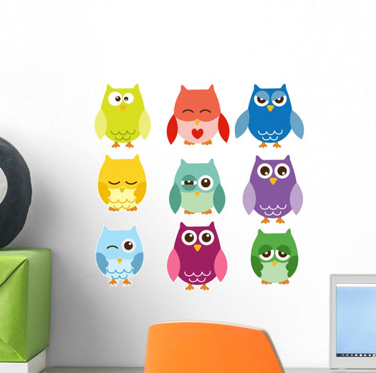 Owls Wall Decal