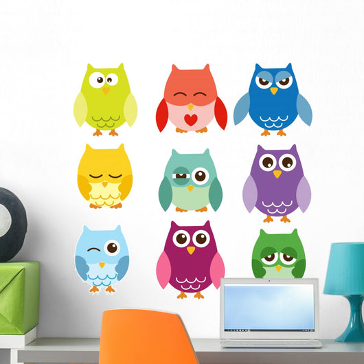 Owls Wall Decal