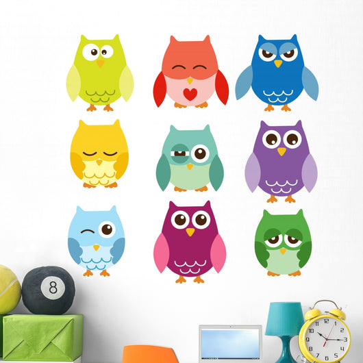 Owls Wall Decal