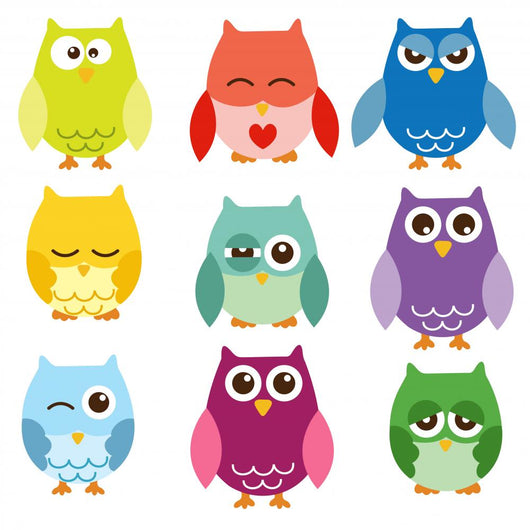 Owls Wall Decal