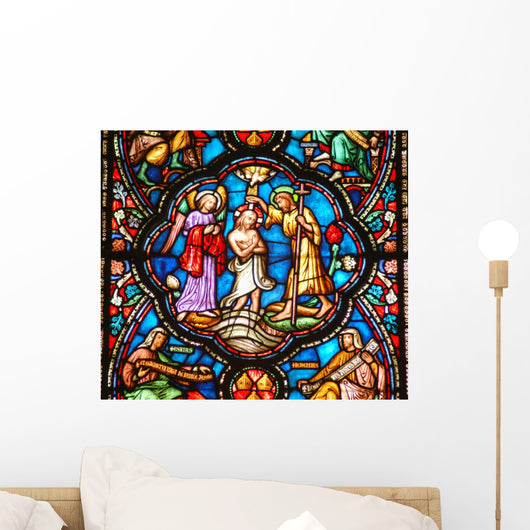 Stained Glass Window 1 Wall Decal