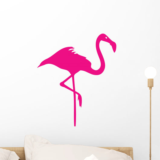 Flamingo Standing Wall Decal