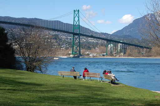 Spring Day Vancouver's Stanley Wall Decal