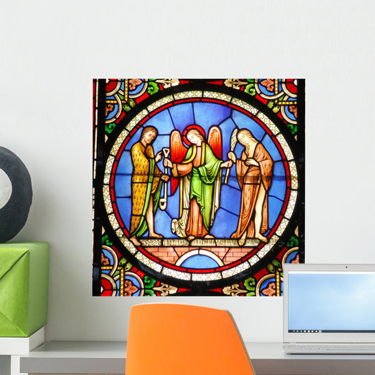 Adam Eve Genesis 2 Wall Decal