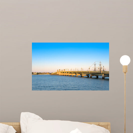 St Augustine Bridge of Lions Wall Decal