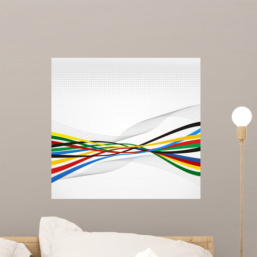 Olympics Games 2012 Abstract Wall Decal