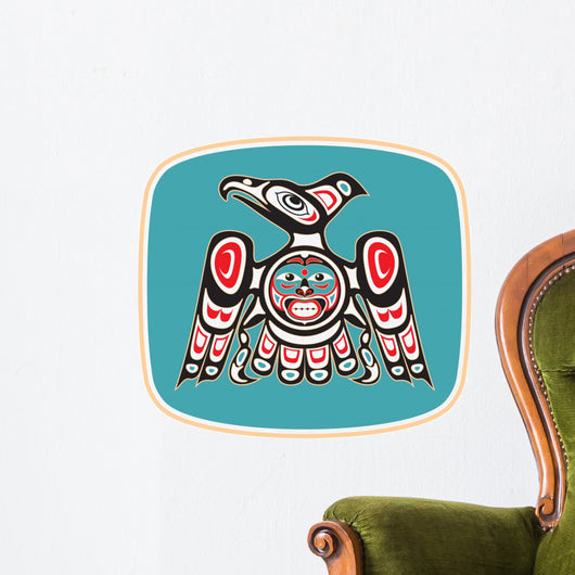 Eagle Thunderbird Native American Wall Decal