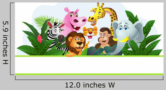 Animal Cartoon Wall Decal