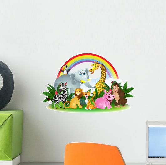 Animal cartoon Wall Decal